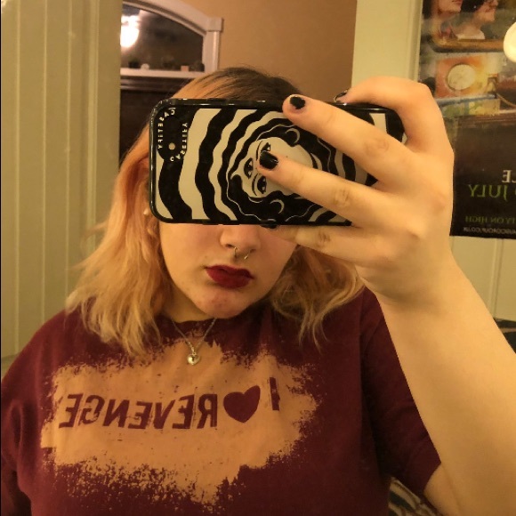 TRADE OFFER CLANDESTINE INDUSTRIES I LOVE REVENGE SHIRT